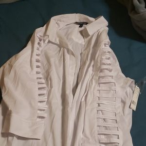 White button down shirt